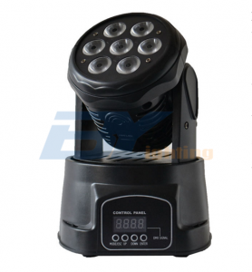 BY-9710W 7X10W RGBW 4in1 LED Mini Wash Moving head