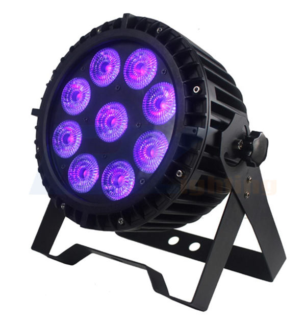 BY-849A IP65 9X8W RGBW 4in1 LED Wirelesss battery PAR(5in1/6in1 LED optional)